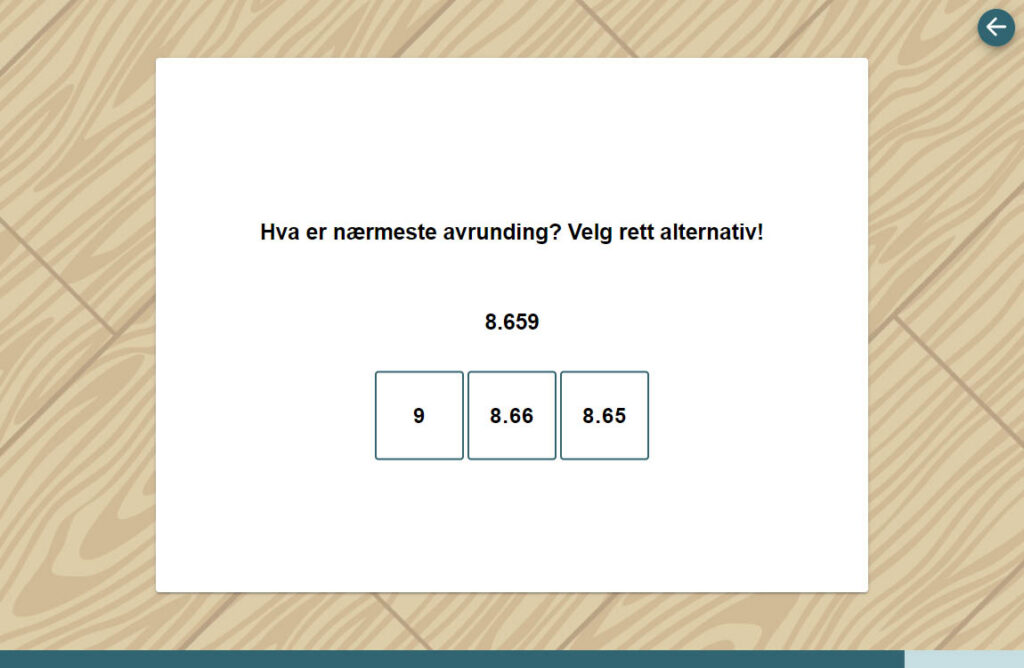 Avrundingsoppgave
