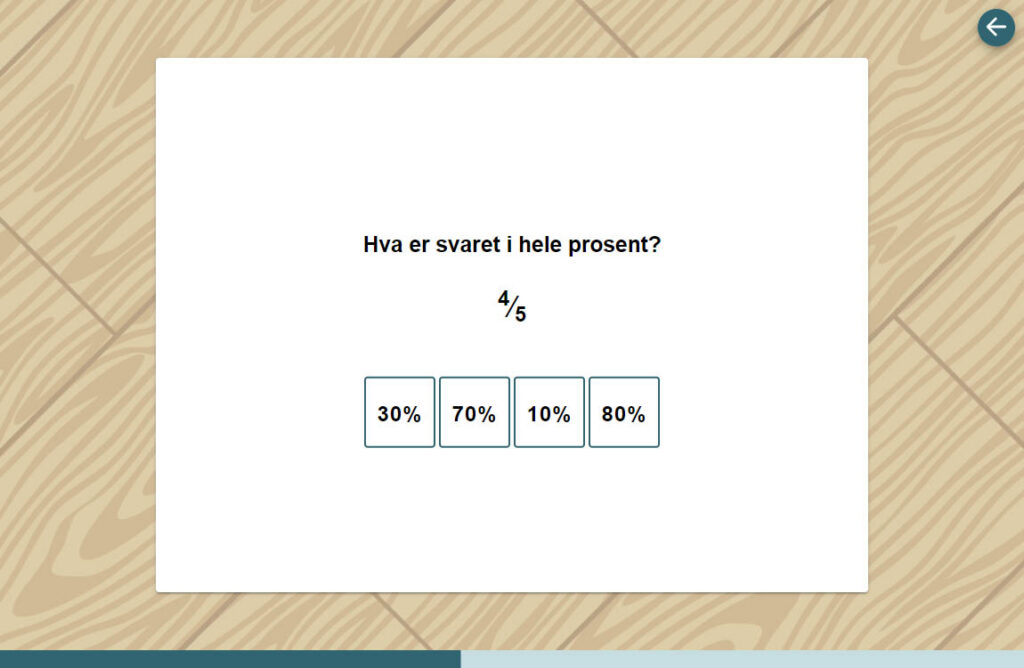 Prosentoppgave