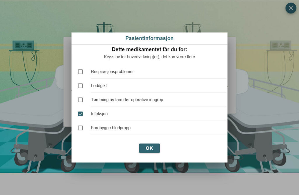 Informasjon om virkning