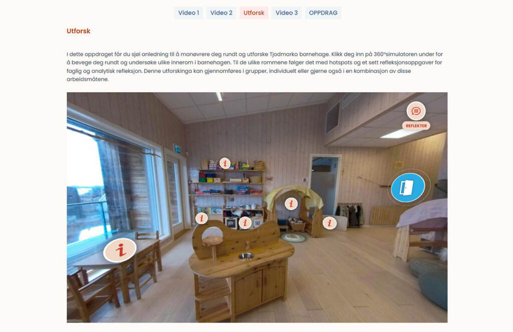 Skjermbilde fra ECTE DigiTools
