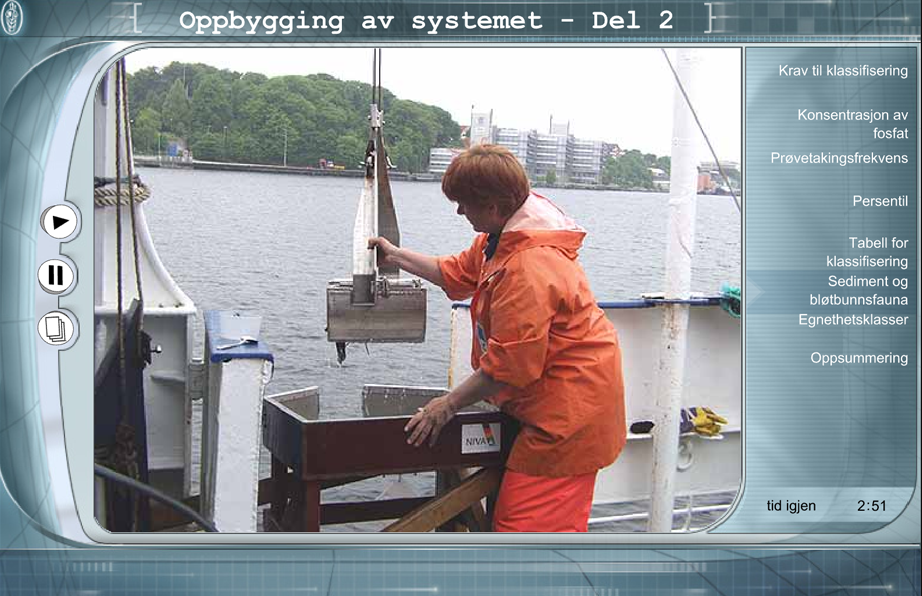 Forelesning med animerte plansjer og lyd fra foreleser
