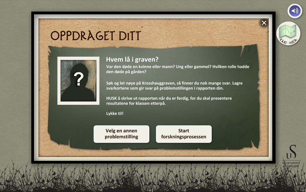Mer informasjon om valgt forskningsprosjekt