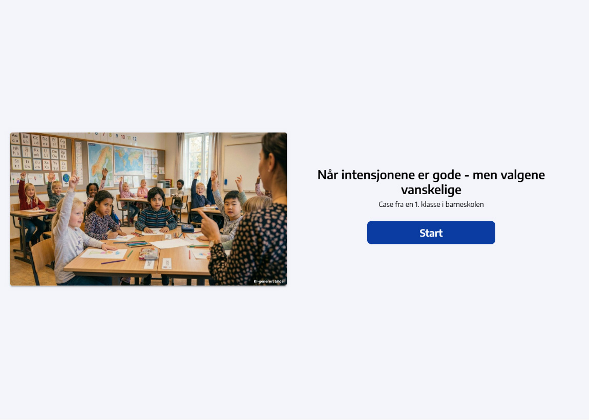 Intro til case i spesialpedagogikk