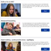 Innholdsliste i Lærar for ein dag